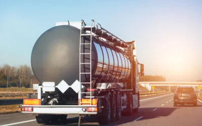 Transport chemii płynnej cysterny